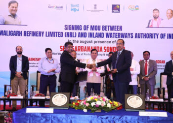 NRL And IWAI Signs MoU, Set To Export 10,000 metric tonnes Of Petroleum Products