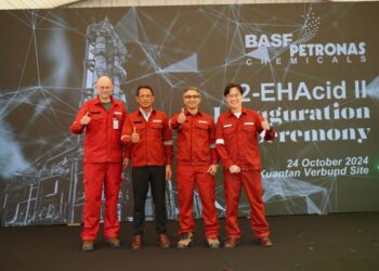BASF Petronas Chemicals establish 2-ethylhexanoic acid plant in Malaysia