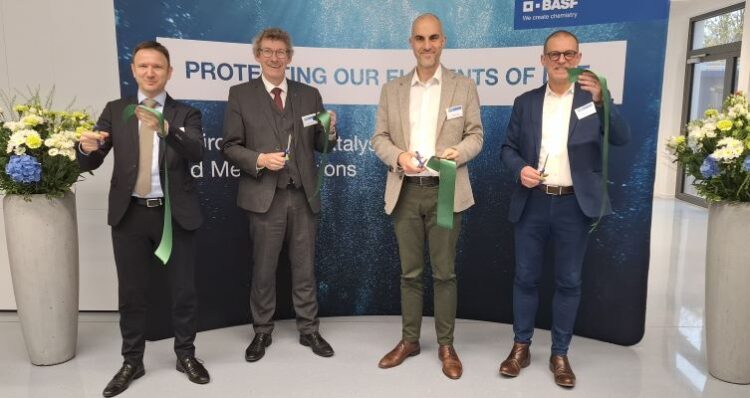 BASF ECMS opens new hydrogen aspect laboratory in Germany