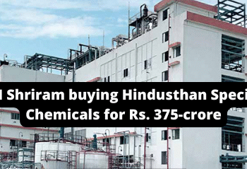 DCM Shriram buying Hindusthan Specialty Chemicals for Rs. 375cr