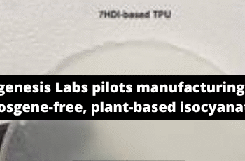 Algenesis Labs pilots production of phosgene-free, plant-primarily based isocyanates