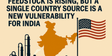 Ethane’s part as a preferred petrochemical feedstock is growing, but a single nation source is a latest vulnerability for India