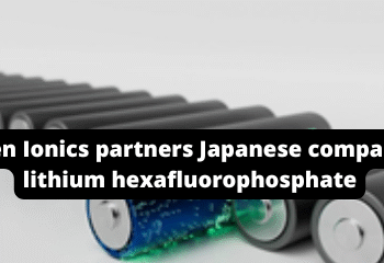 Neogen Ionics partners Japanese company for lithium hexafluorophosphate