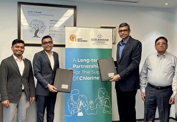 DCM Shriram and Aarti Industries form long-term strategic partnership on chlorine supply