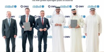 OMV and Masdar to construct one of Europe’s biggest green hydrogen plant
