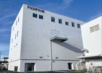 Fujifilm constructed a new building for developing novel semiconductor materials