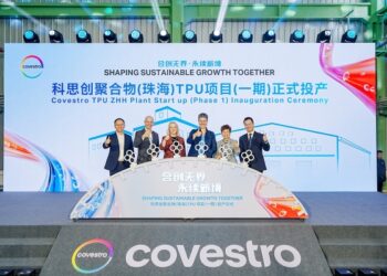 Covestro begins up new TPU plant in Zhuhai, reinforcing Asia-Pacific footprint