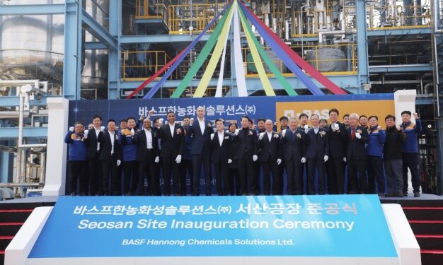 BASF-Hannong JV launches surfactant plant in Korea