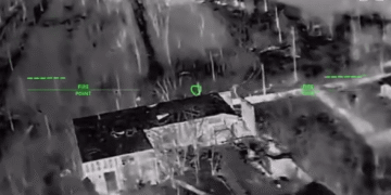 Ukrainian Drones Hit Russian Chemical Weapons Facility in Occupied Avdiivka