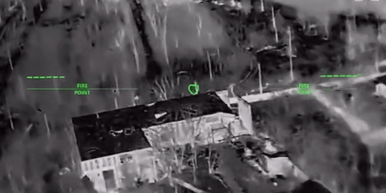 Ukrainian Drones Hit Russian Chemical Weapons Facility in Occupied Avdiivka