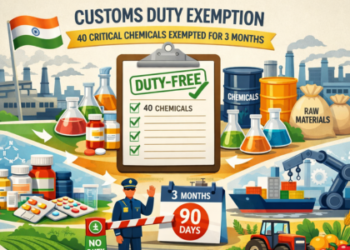 Government exempts 40-critical chemicals from customs duty for 3-months