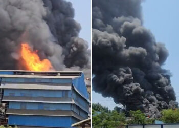16-workers injured in huge fire at chemical factory in Gujarat’s Bharuch