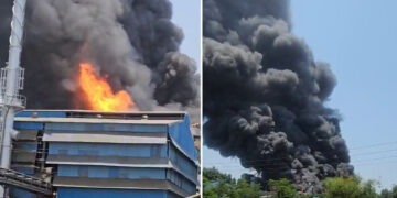 16-workers injured in huge fire at chemical factory in Gujarat’s Bharuch