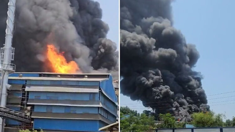 16-workers injured in huge fire at chemical factory in Gujarat’s Bharuch