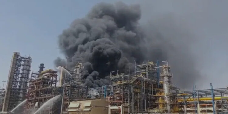 Fire At Rajasthan Refinery Day Before Its Inauguration By PM Modi