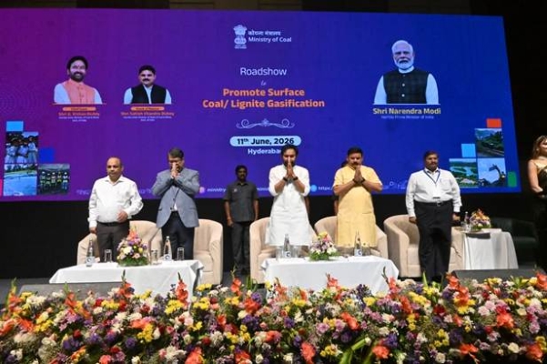 Ministry of Coal drives coal gasification as “new engine of growth” at Hyderabad roadshow