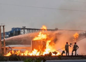 Fire at Haldia Petrochemicals’ naphtha pipeline injures around 20