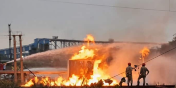 Fire at Haldia Petrochemicals’ naphtha pipeline injures around 20