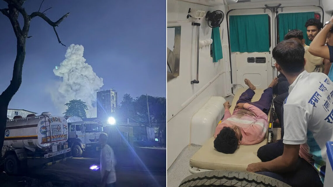 Mahad MIDC Blast: Boiler Explosion At Synergia Chem Industries In Raigad Injures 2-Workers During Manufacturing