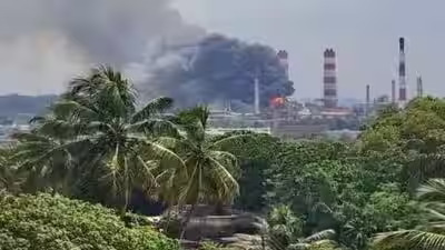 Nine Injured in Huge Blast, Fire at MRPL in Mangaluru