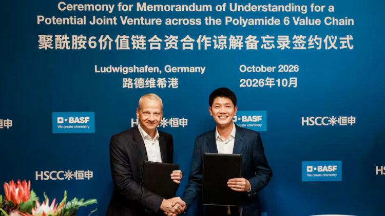 BASF, HSCC Explore Joint Venture for Polyamide 6 Value Chain