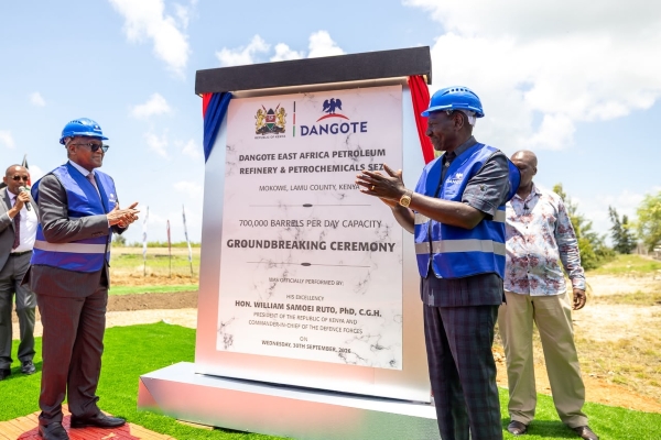 Dangote release East Africa Petroleum and Petrochemicals zone in Lamu